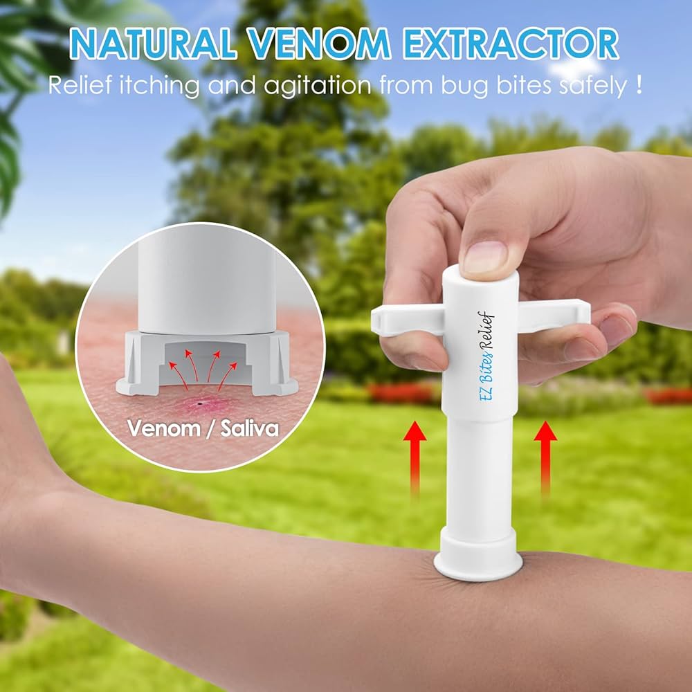 Experience Instant Relief -Ultimate Bite & Sting Relief Tool - For Itch-Less, Comfortable Days!