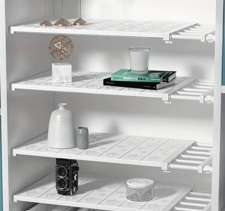 One Wardrobe Partition Layered Non-drilling Cabinet Partition Shelf